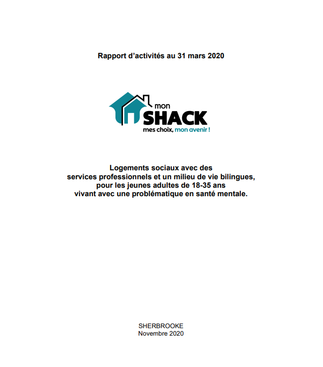 Rapport annuel d'activités 2019-2020